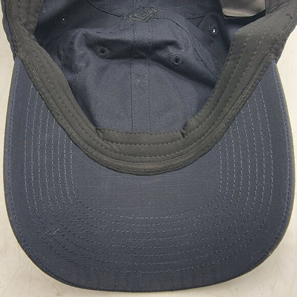 5.11 Tactical Hat Cap Adults Navy Blue Adjustable Baseball Logo Casual Work Wear - Picture 10 of 10